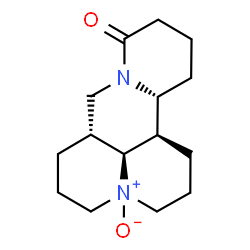 ChemSpider 2D Image | (7aR,13aR,13bR,13cS)Dodecahydro-1H,5H,10H-dipyrido[2,1-f:3',2',1'-ij][1,6]naphthyridin-10-one 4-oxide | C15H24N2O2