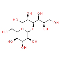 ChemSpider 2D Image | 4-O-beta-L-Glucopyranosyl-L-glucitol | C12H24O11
