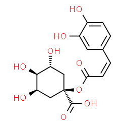 ChemSpider 2D Image | (Z)-1-caffeoylquinic acid | C16H18O9
