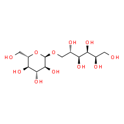 ChemSpider 2D Image | 6-O-alpha-L-Glucopyranosyl-L-glucitol | C12H24O11
