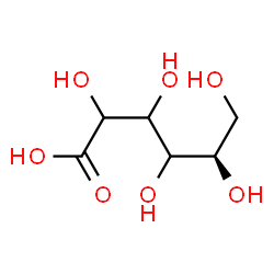 ChemSpider 2D Image | D-glycero-Hexonic acid | C6H12O7