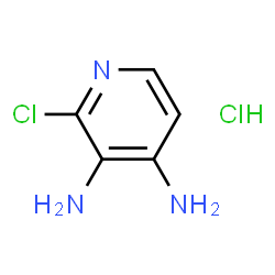 ChemSpider 2D Image | 2-chloropyridine-3,4-diamine hydrochloride | C5H7Cl2N3
