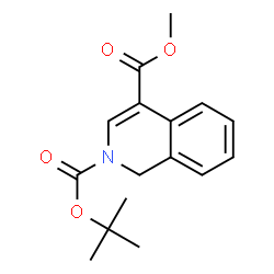 ChemSpider 2D Image | 2-tert-Butyl 4-methyl isoquinoline-2,4(1H)-dicarboxylate | C16H19NO4