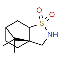 ChemSpider 2D Image | (1R)-10,10-Dimethyl-4-thia-3-azatricyclo[5.2.1.0~1,5~]decane 4,4-dioxide | C10H17NO2S