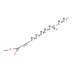 ChemSpider 2D Image | Methyl 2-dodecenoate | C13H24O2
