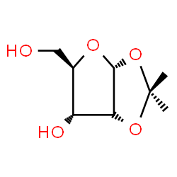 ChemSpider 2D Image | 1,2-O-Isopropylidene-alpha-D-arabinofuranose | C8H14O5