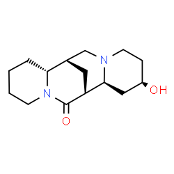 ChemSpider 2D Image | (13alpha)-13-Hydroxyspartein-10-one | C15H24N2O2