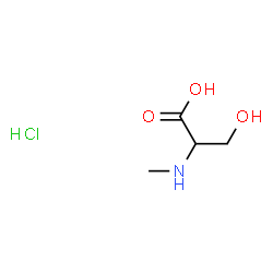 ChemSpider 2D Image | h-dl-ser-ome · hcl | C4H10ClNO3