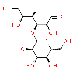 ChemSpider 2D Image | 3-O-D-Glucopyranosyl-D-glucose | C12H22O11