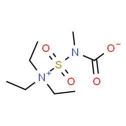 ChemSpider 2D Image | Methyl[(triethylammonio)sulfonyl]carbamate | C8H18N2O4S