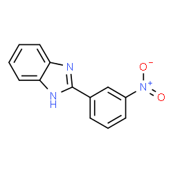 ChemSpider 2D Image | 2-(3-Nitrophenyl)-1H-benzimidazole | C13H9N3O2