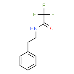 ChemSpider 2D Image | 2,2,2-Trifluoro-N-(2-phenylethyl)acetamide | C10H10F3NO
