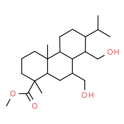 ChemSpider 2D Image | Methyl 7,14-bis(hydroxymethyl)abietan-18-oate | C23H40O4