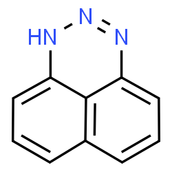 ChemSpider 2D Image | 1H-Naphtho[1,8-de][1,2,3]triazine | C10H7N3