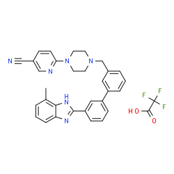 ChemSpider 2D Image | TCMDC-133118 | C33H29F3N6O2