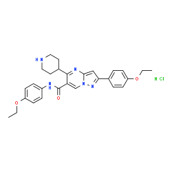 ChemSpider 2D Image | TCMDC-125277 | C28H32ClN5O3
