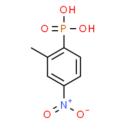 ChemSpider 2D Image | (2-Methyl-4-nitrophenyl)phosphonic acid | C7H8NO5P
