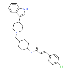 ChemSpider 2D Image | TCMDC-139716 | C29H34ClN3O