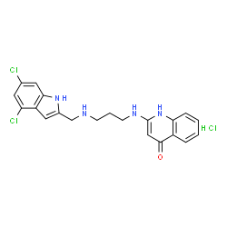 ChemSpider 2D Image | TCMDC-139789 | C21H21Cl3N4O