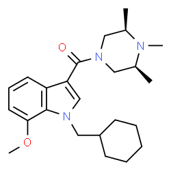 ChemSpider 2D Image | Org 28312 | C24H35N3O2