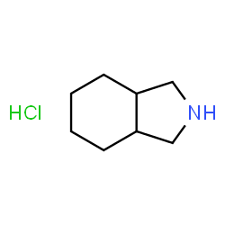 ChemSpider 2D Image | Octahydro-1H-isoindole hydrochloride | C8H16ClN