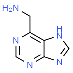 ChemSpider 2D Image | 9H-Purine-6-methanamine | C6H7N5