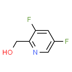 ChemSpider 2D Image | (3,5-Difluoro-2-pyridinyl)methanol | C6H5F2NO