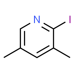ChemSpider 2D Image | 2-Iodo-3,5-dimethylpyridine | C7H8IN