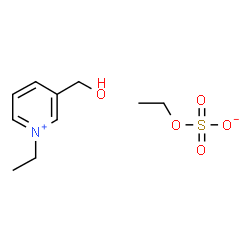 ChemSpider 2D Image | 1-Ethyl-3-(hydroxymethyl)pyridinium ethyl sulfate | C10H17NO5S