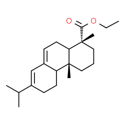 ChemSpider 2D Image | Ethyl (5xi,9xi)-abieta-7,13-dien-18-oate | C22H34O2