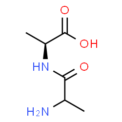 ChemSpider 2D Image | Alanyl-L-alanine | C6H12N2O3