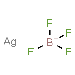 ChemSpider 2D Image | Borate(1-), tetrafluoro-, silver (1:1) | AgBF4