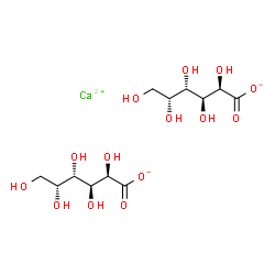 ChemSpider 2D Image | Calcium di(D-galactonate) | C12H22CaO14
