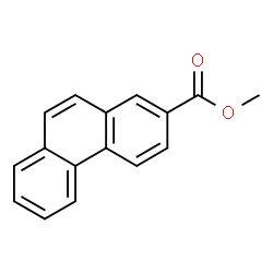ChemSpider 2D Image | Methyl 2-phenanthrenecarboxylate | C16H12O2