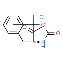 ChemSpider 2D Image | (3R)-3-(N-Boc-Amino)-1-chloro-4-phenyl-2-butanone | C15H20ClNO3