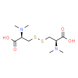 ChemSpider 2D Image | N,N,N',N'-TETRAMETHYL-L-CYSTINE | C10H20N2O4S2