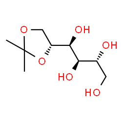 ChemSpider 2D Image | 1,2-O-ISOPROPYLIDENE-D-MANNITOL | C9H18O6