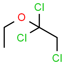 ChemSpider 2D Image | 1,1,2-Trichloro-1-ethoxyethane | C4H7Cl3O