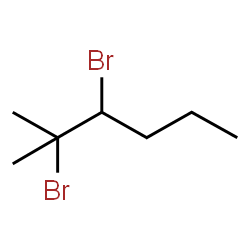 ChemSpider 2D Image | 2,3-Dibromo-2-methylhexane | C7H14Br2