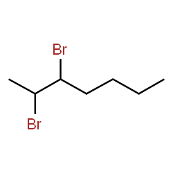 ChemSpider 2D Image | 2,3-Dibromoheptane | C7H14Br2