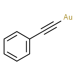 ChemSpider 2D Image | (Phenylethynyl)gold | C8H5Au