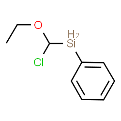 ChemSpider 2D Image | [Chloro(ethoxy)methyl](phenyl)silane | C9H13ClOSi