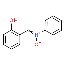 ChemSpider 2D Image | 2-{[Oxido(phenyl)-lambda~5~-azanylidene]methyl}phenol | C13H11NO2