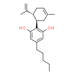 ChemSpider 2D Image | Cannabidiol | C21H30O2