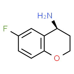 ChemSpider 2D Image | (S)-6-fluorochroman-4-amine | C9H10FNO