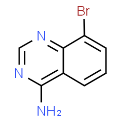 ChemSpider 2D Image | 8-Bromoquinazolin-4-amine | C8H6BrN3