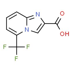 ChemSpider 2D Image | 5-(Trifluoromethyl)imidazo[1,2-a]pyridine-2-carboxylic acid | C9H5F3N2O2
