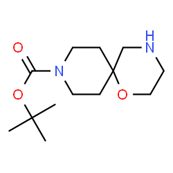 ChemSpider 2D Image | 9-Boc-1-oxa-4,9-diazaspiro[5.5]undecane | C13H24N2O3