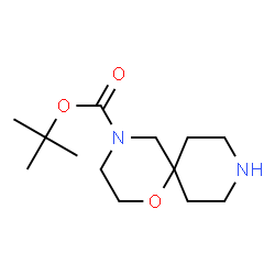 ChemSpider 2D Image | 4-Boc-1-Oxa-4,9-diazaspiro[5.5]undecane | C13H24N2O3