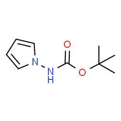 ChemSpider 2D Image | tert-Butyl 1H-pyrrol-1-ylcarbamate | C9H14N2O2